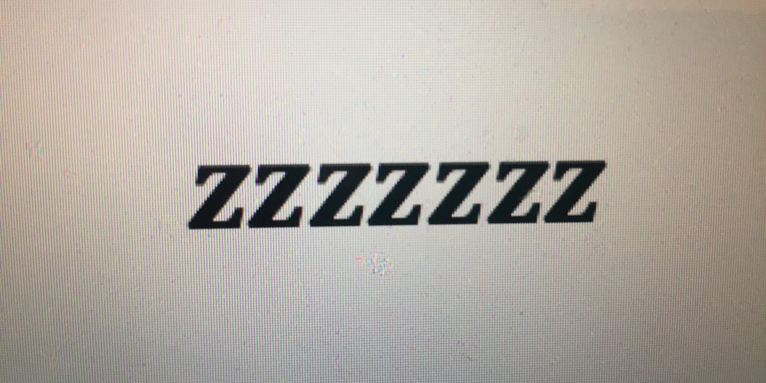 Sleep Sleeping and Z's