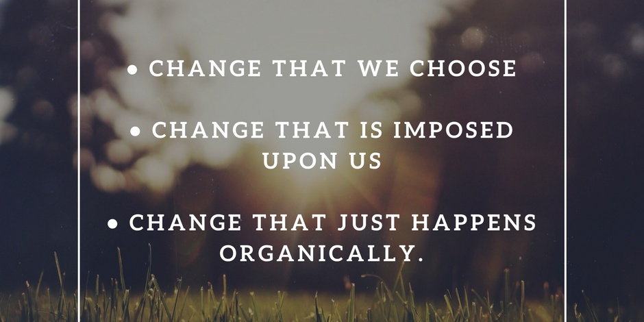 The different ways we feel about change.