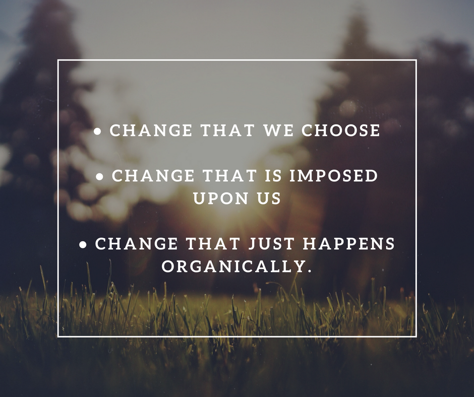 The different ways we feel about change.